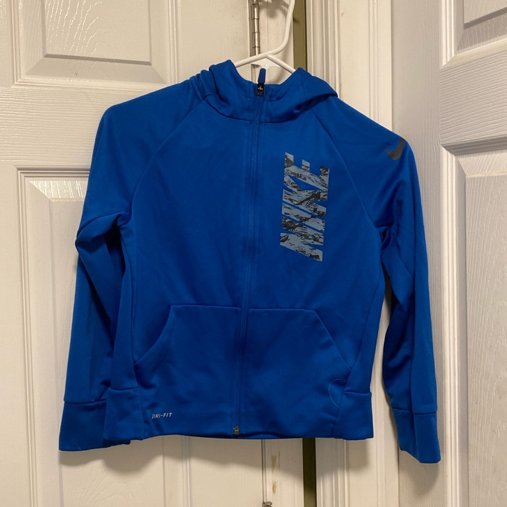 Nike Hooded Zip Up Sweatshirt
